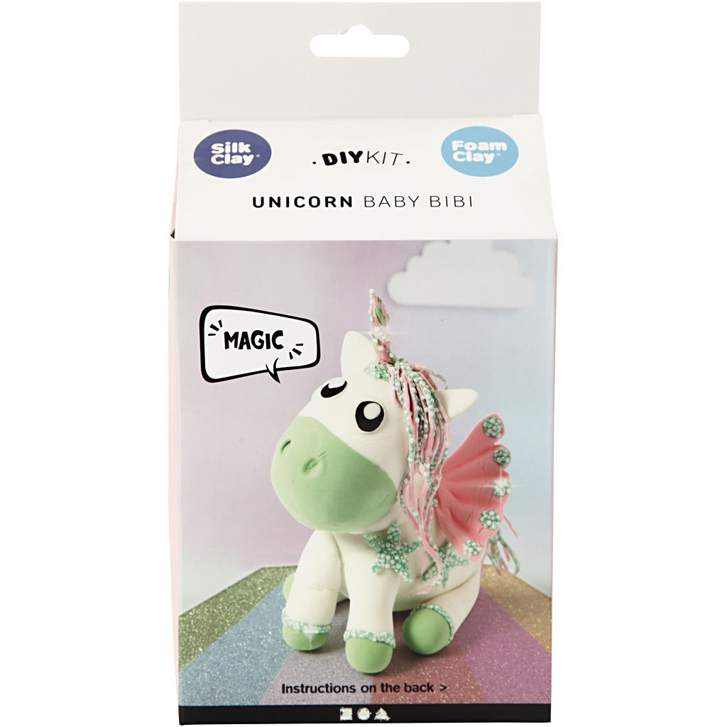 Diy kit - unicorn baby bibi