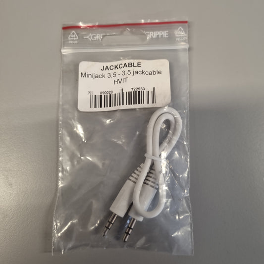 3,5mm Aux minijack 20cm kabel