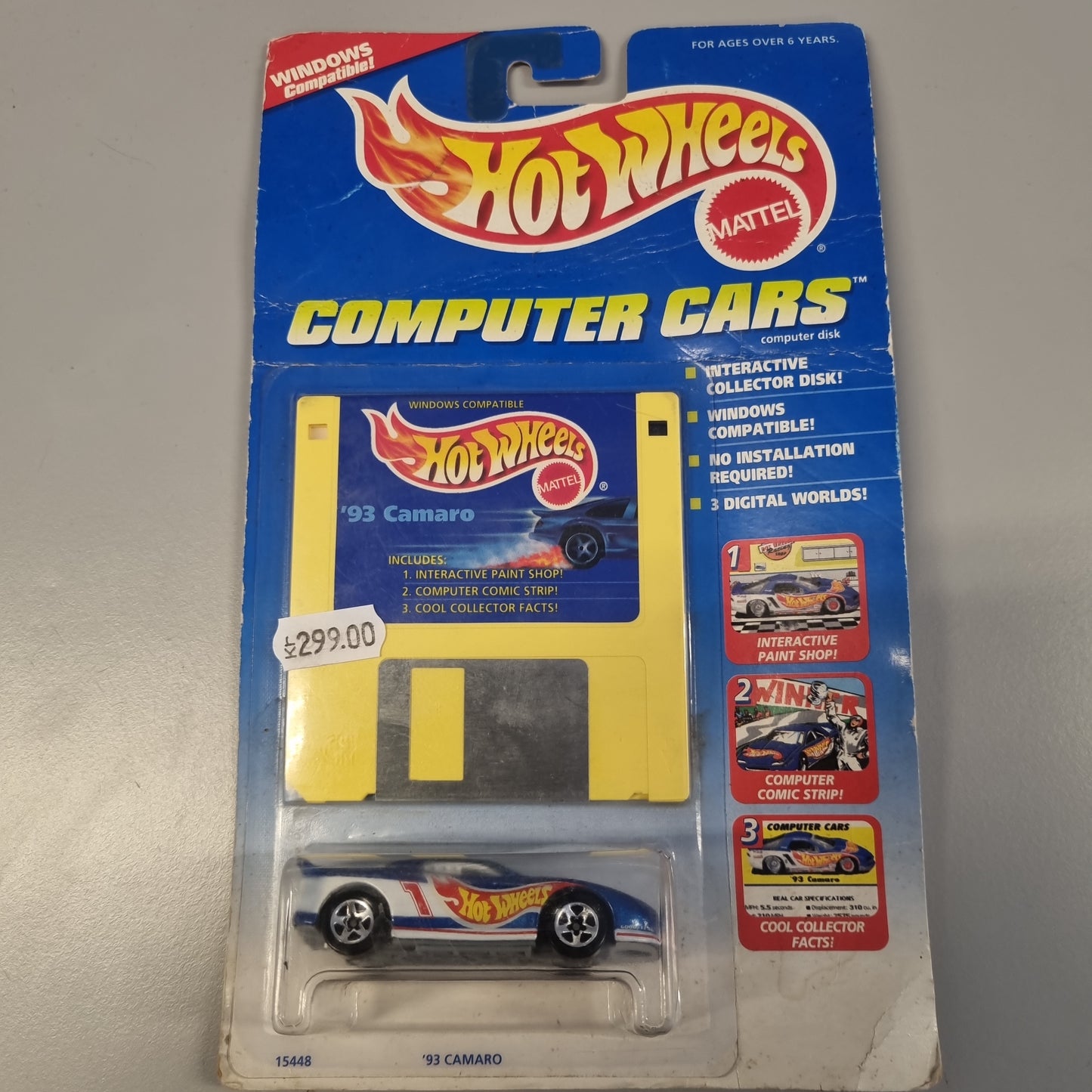 Hot wheels Computer cars : 93 Camaro