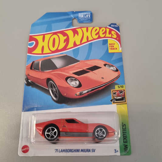 Hot wheels : Lamborghini Miura SV