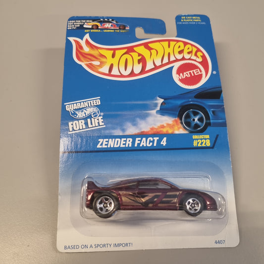 Hot wheels : Zender Fact 4