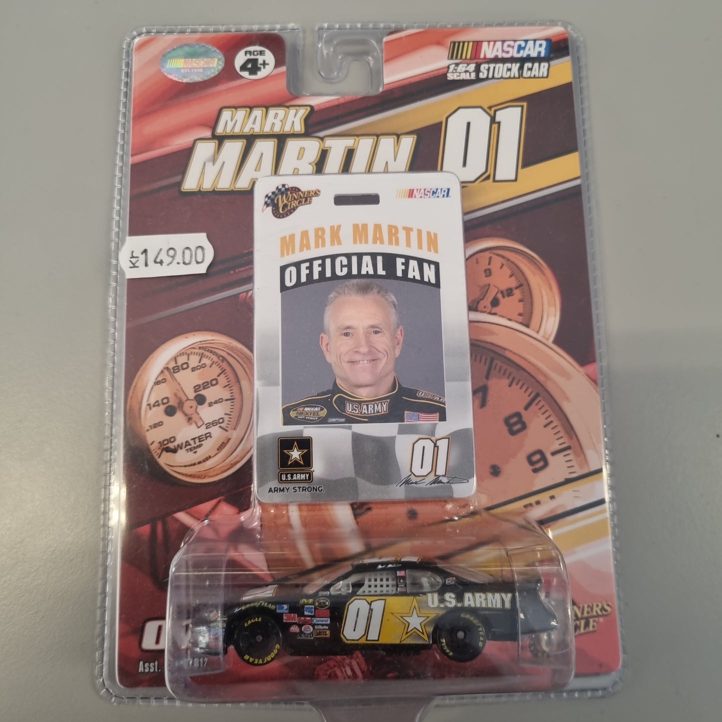 Winners Circle :  Nascar Mark Martin Chevrolet