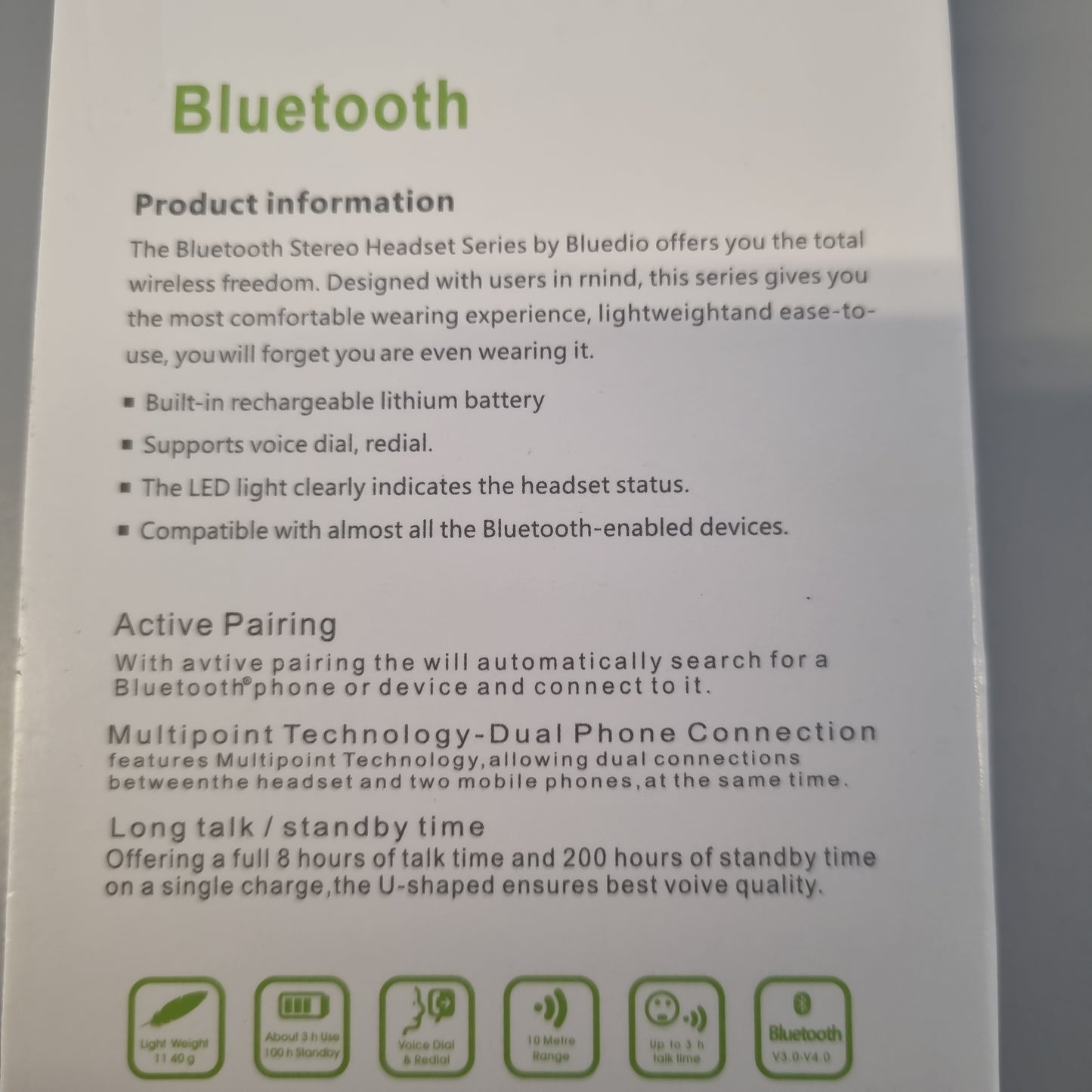 Bluetooth Handsfree