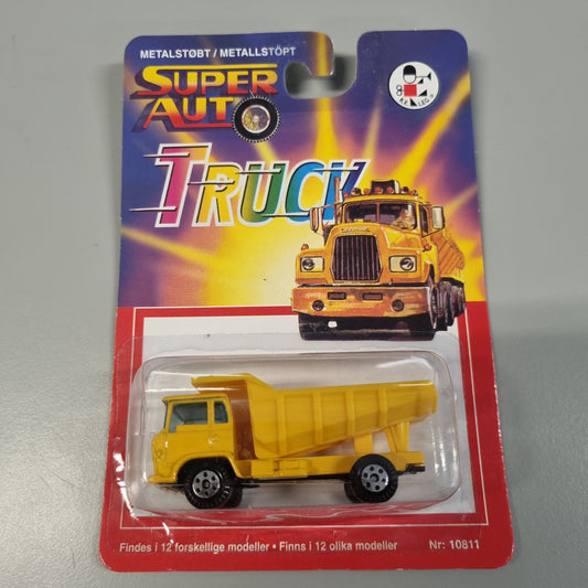 Yatming : Super Auto Truck : Gul lastebil (Retro)