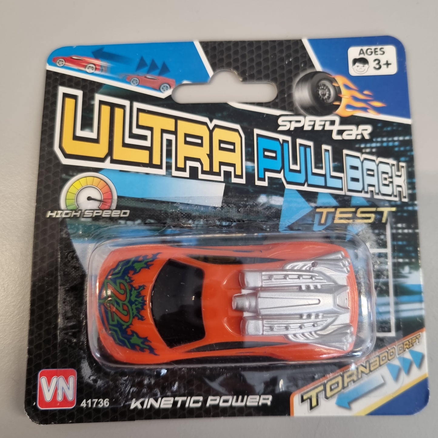 Speed Car Ultra Pullback  : Oransj