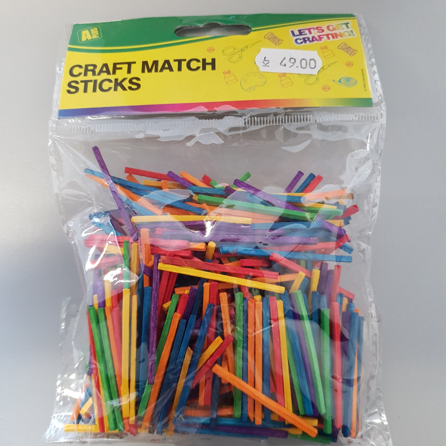 Craft match sticks - Med farger