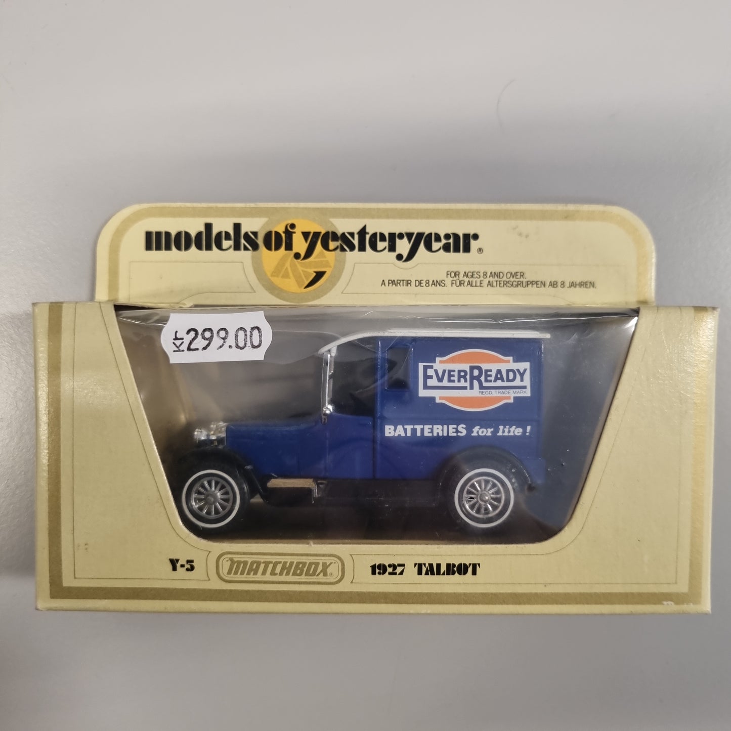 MATCHBOX : 1927 Talbot ( Models of Yesteryear © 1978 )