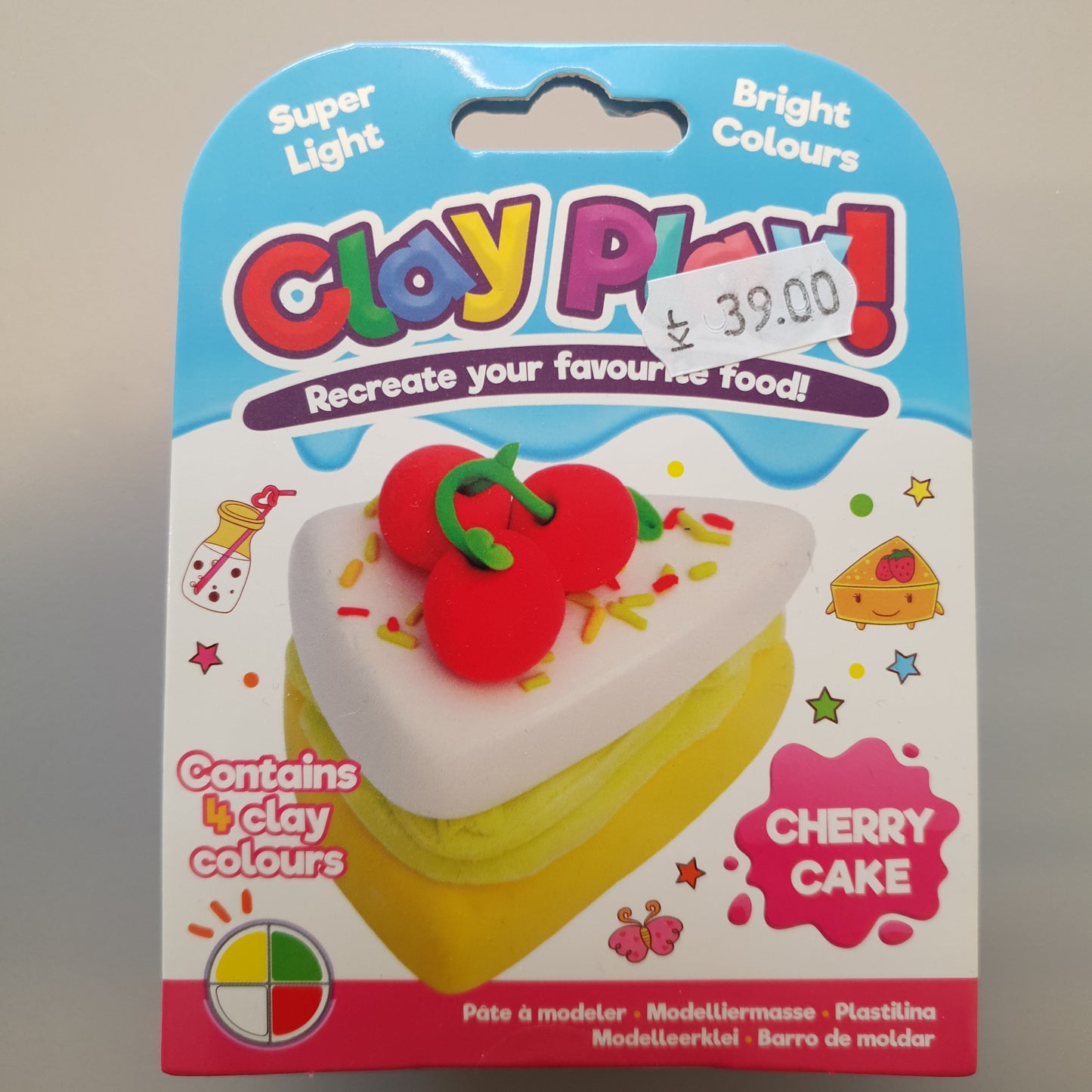 Clay play! Cherry cake