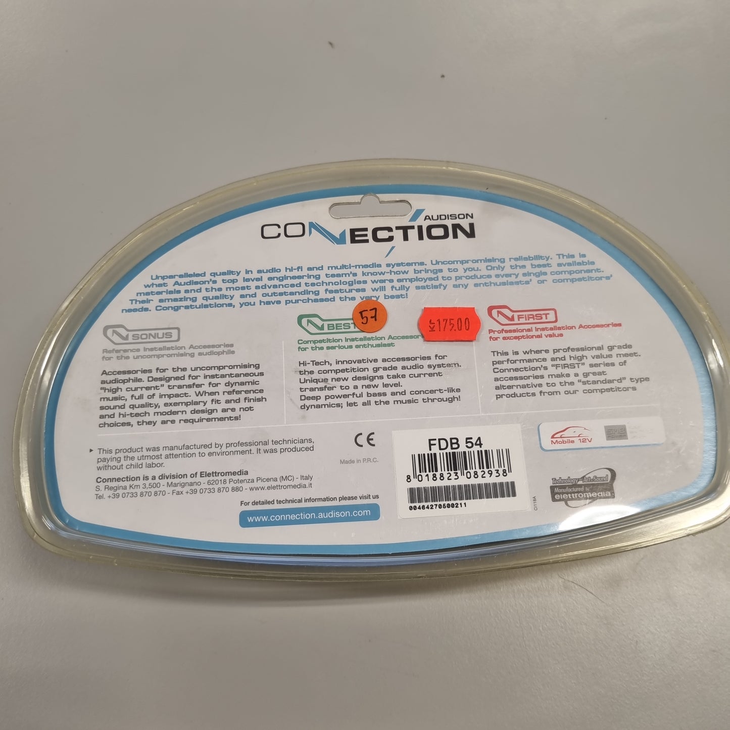 Audison Connection FDB 54 Distribusjons blokk