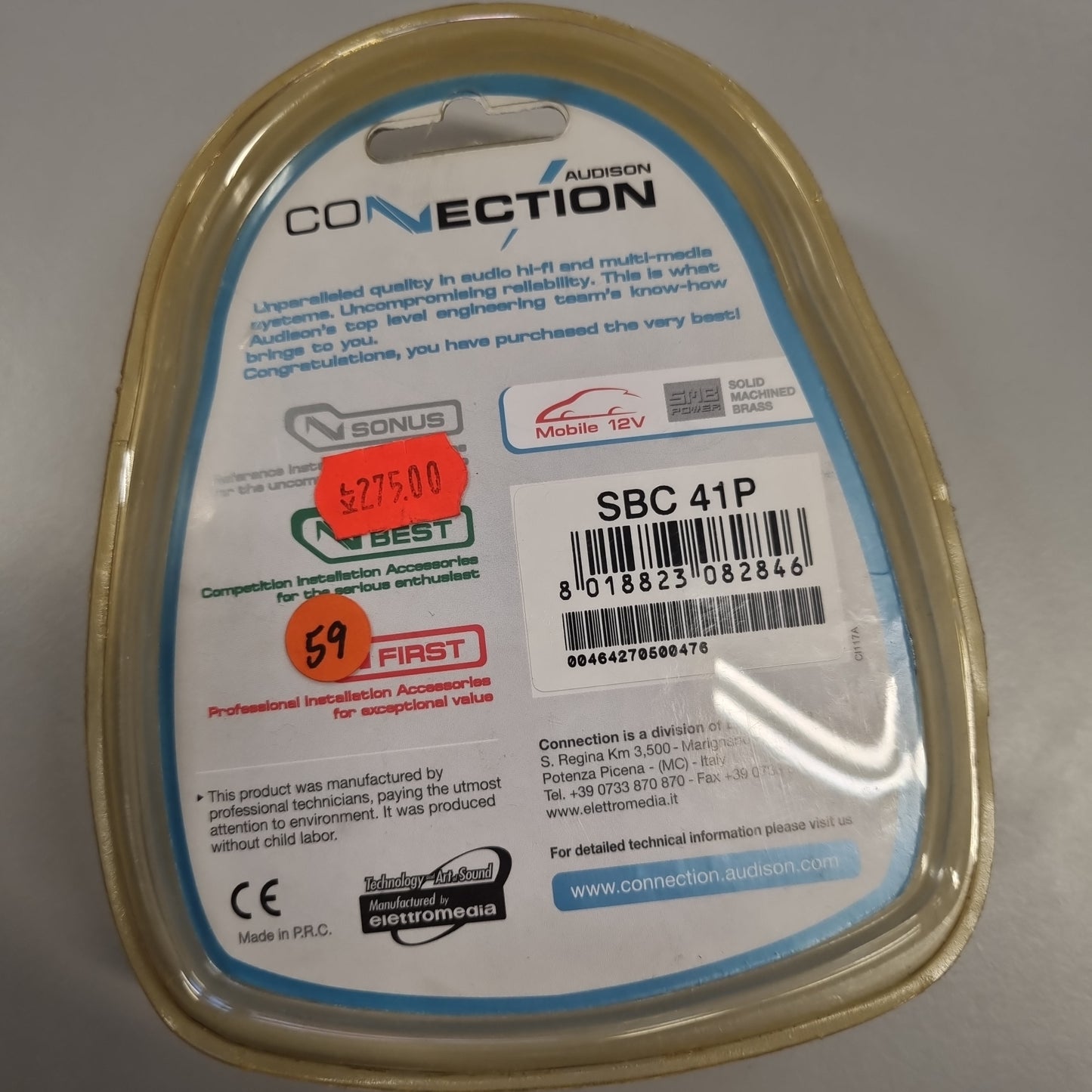 Audison Connection SBC 41 P Battery Clamp