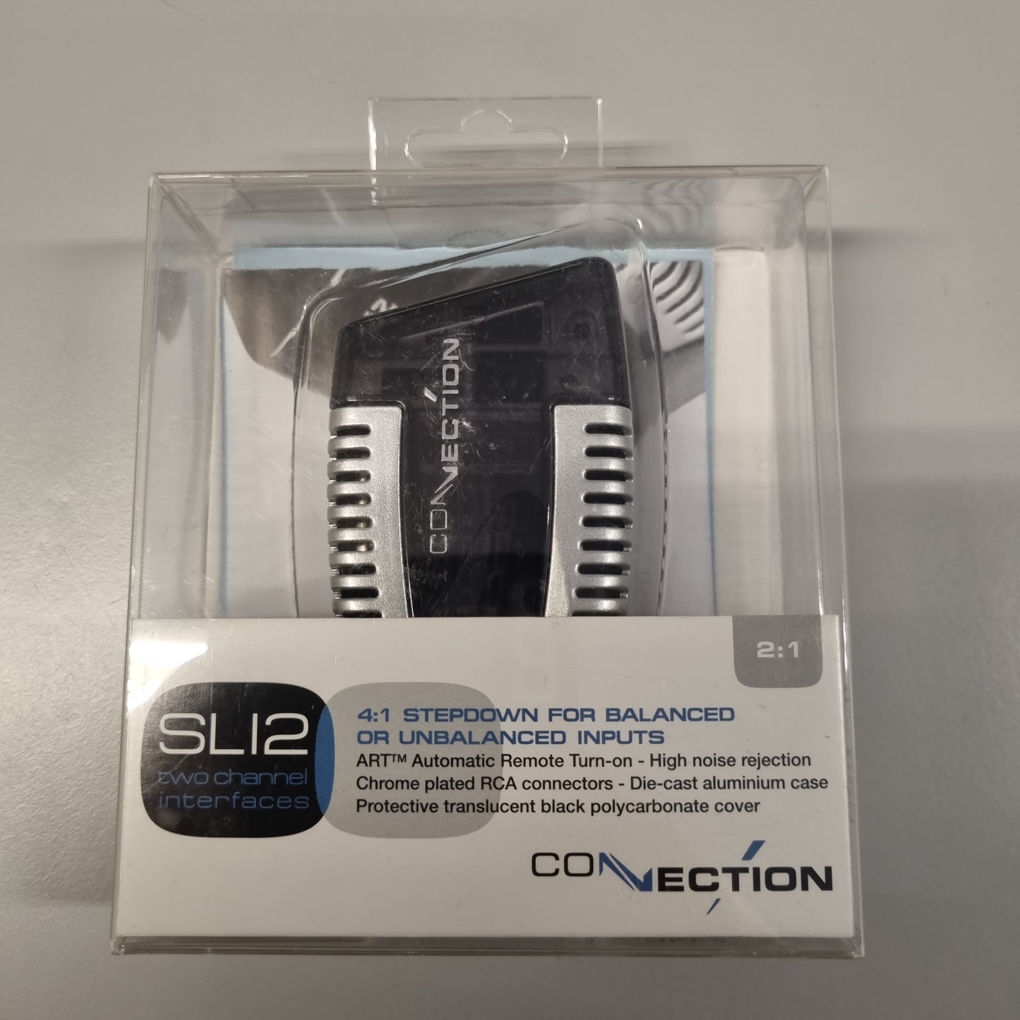 Audison Connection : SLI2 høy til lavnivå adapter m/remote