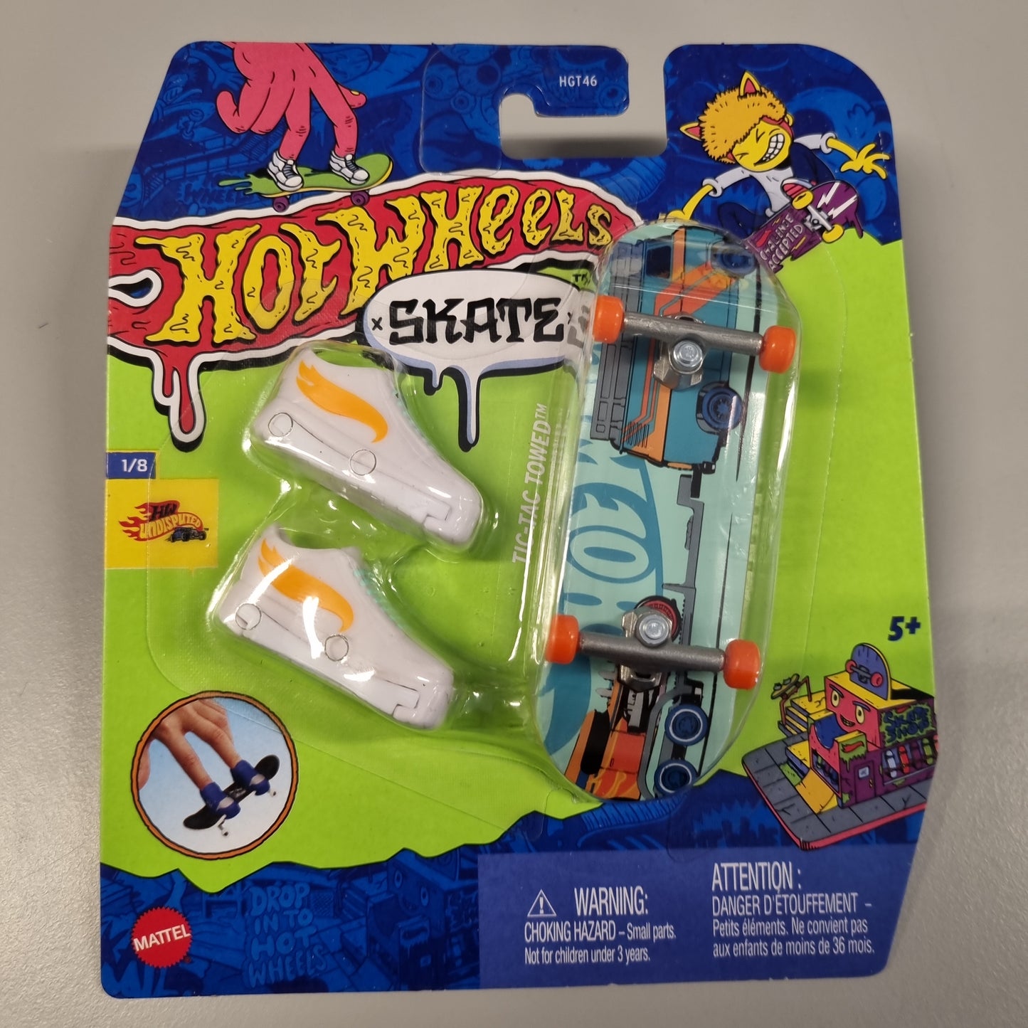 HotWheels Skate :  Tic-Tac Towed