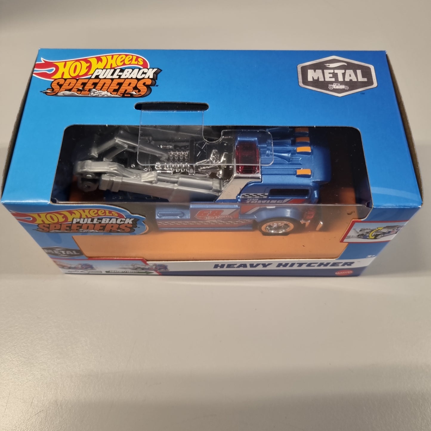 HotWheels 1:43 Pull-Back Speeders : Heavy Hitcher