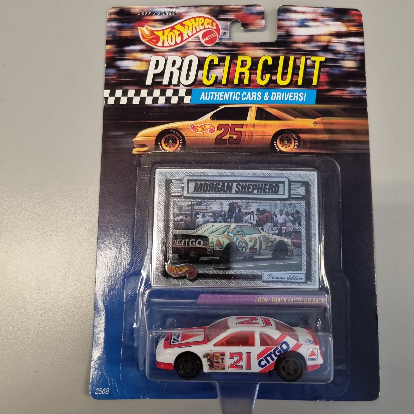 Hot wheels Pro Circuit : Nascar Morgan Shepard Citgo (1992)