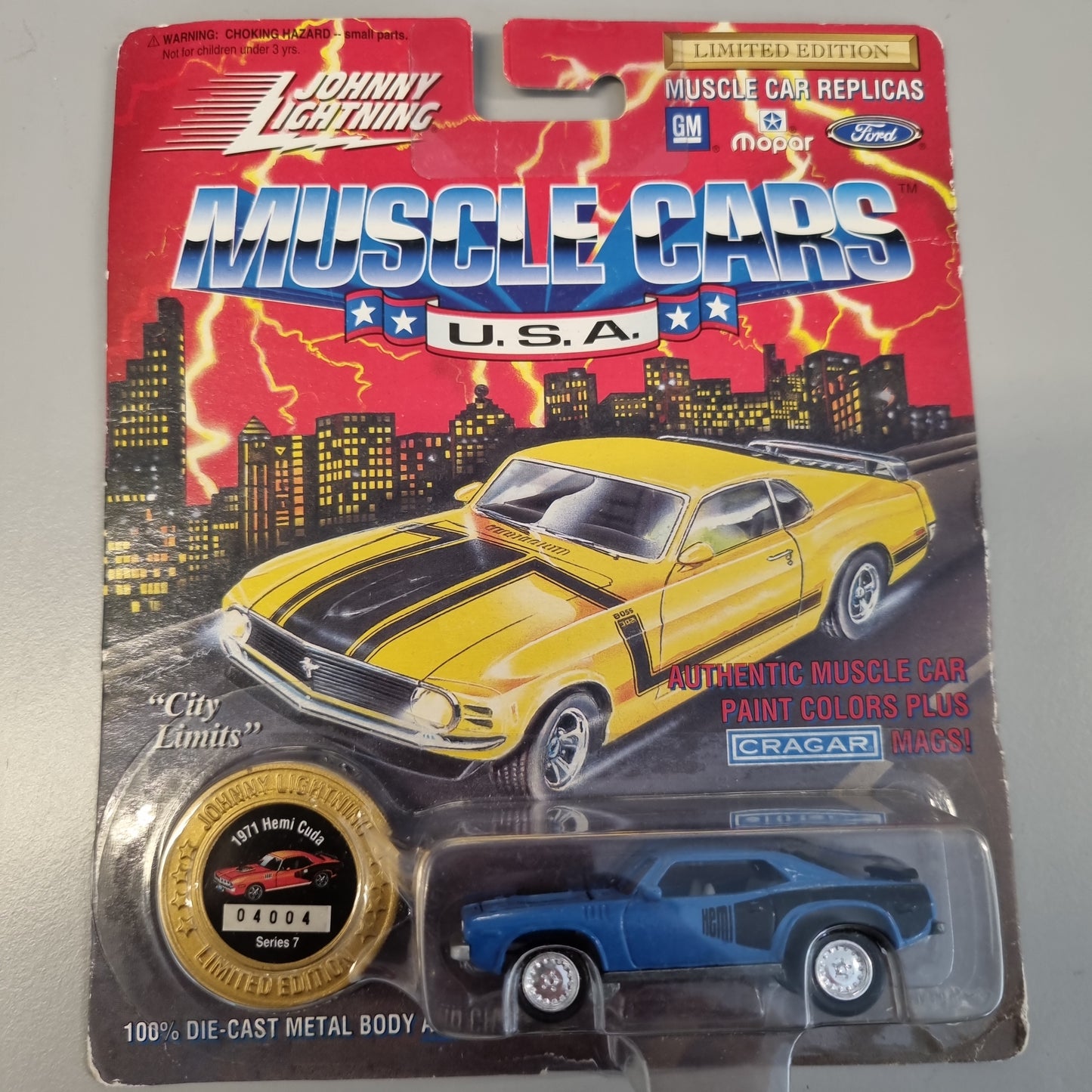 Johnny Lightning : 1971 Hemi Cuda , Limited Edition