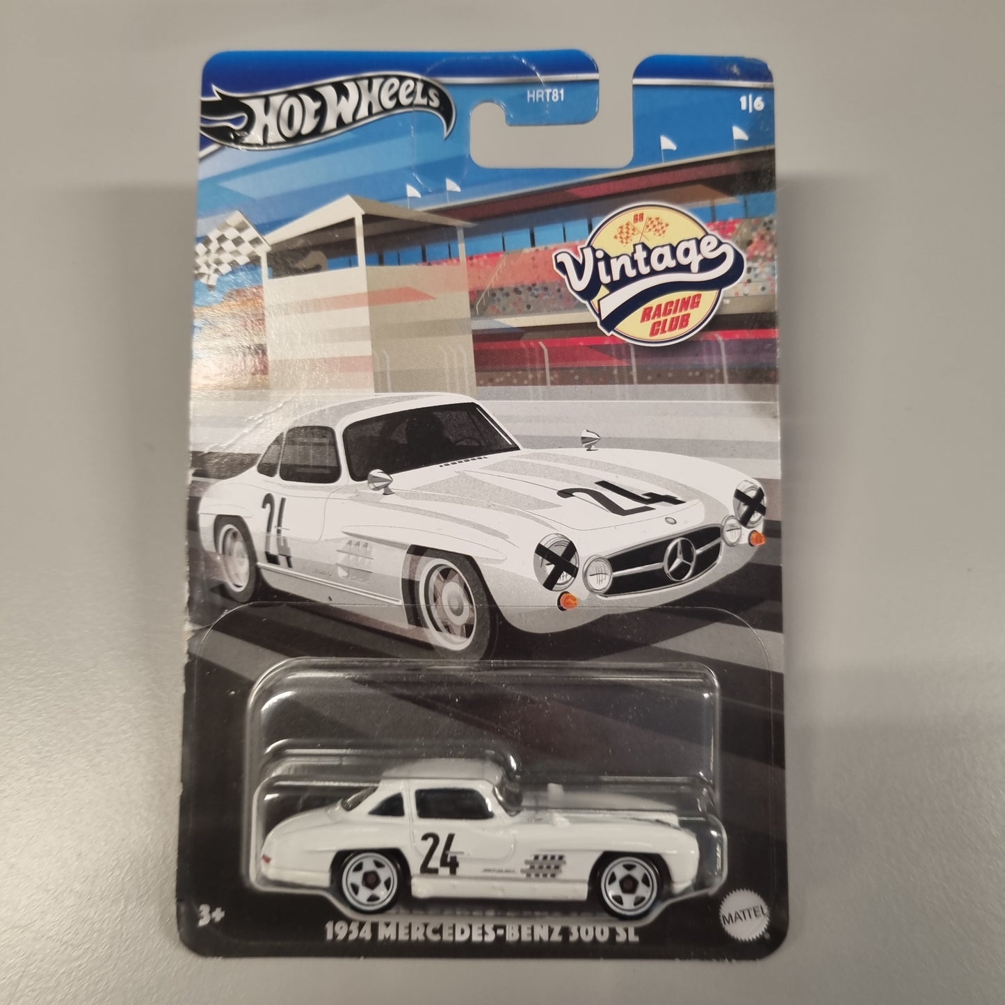 Hot wheels : 1954 Mercedes-Benz 300 SL vintage racing club