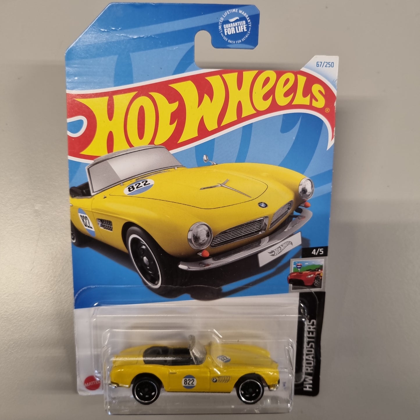 Hot wheels : BMW 507 usa longcard