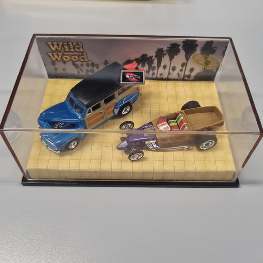 100% Hot wheels (Premium) : Wild Wood Display set