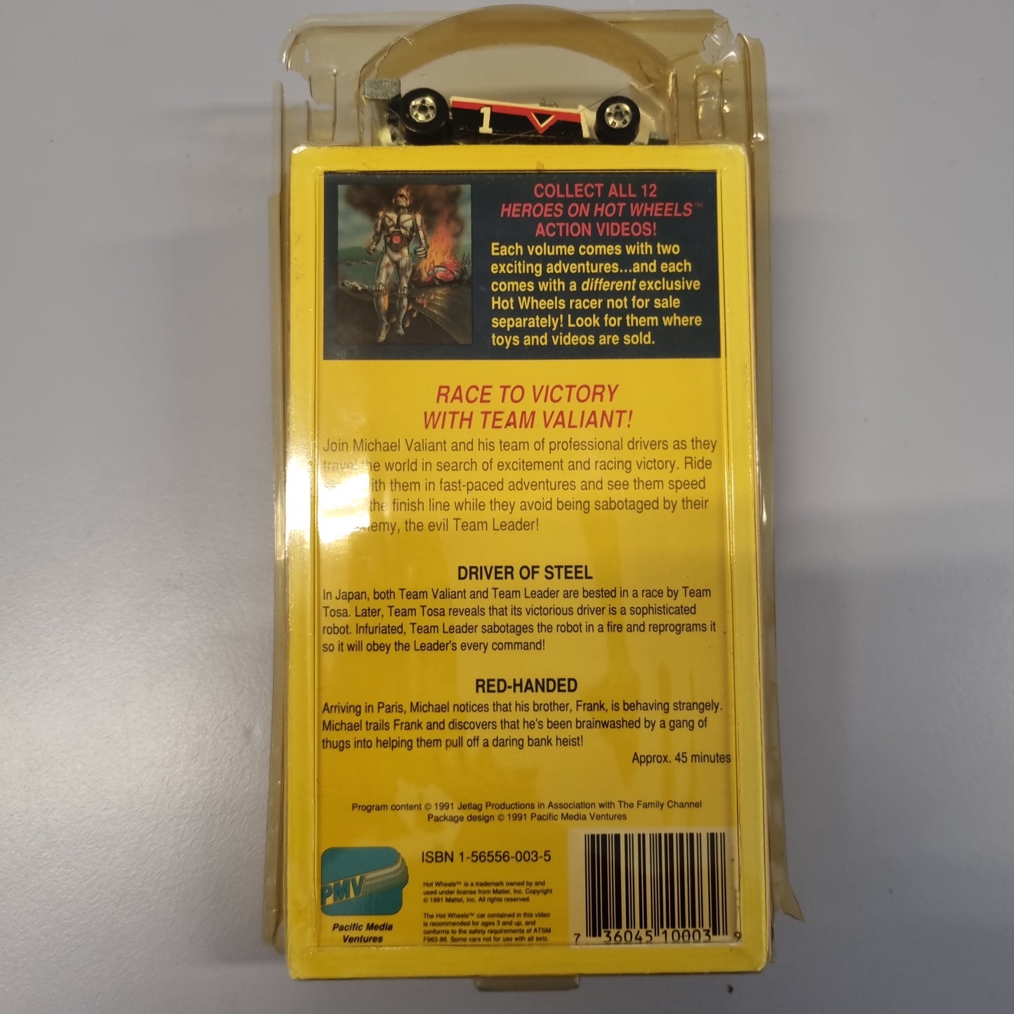 Heroes on Hot wheels VHS (fra 1991)