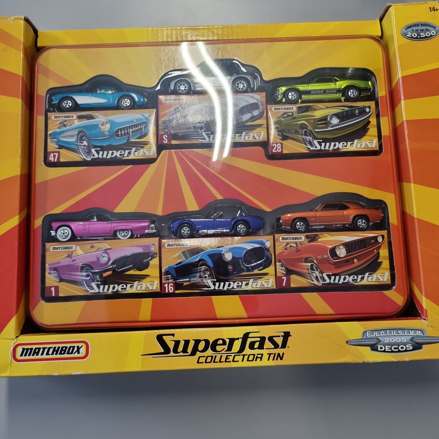 MATCHBOX Superfast : Collector Tin (2005)