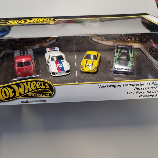 Hot wheels Premium : Porsche Diorama sett