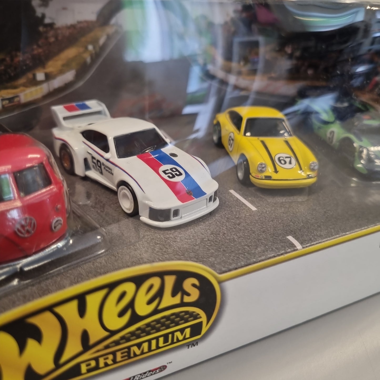 Hot wheels Premium : Porsche Diorama sett