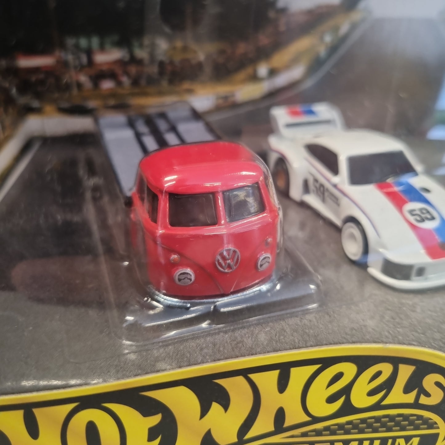 Hot wheels Premium : Porsche Diorama sett