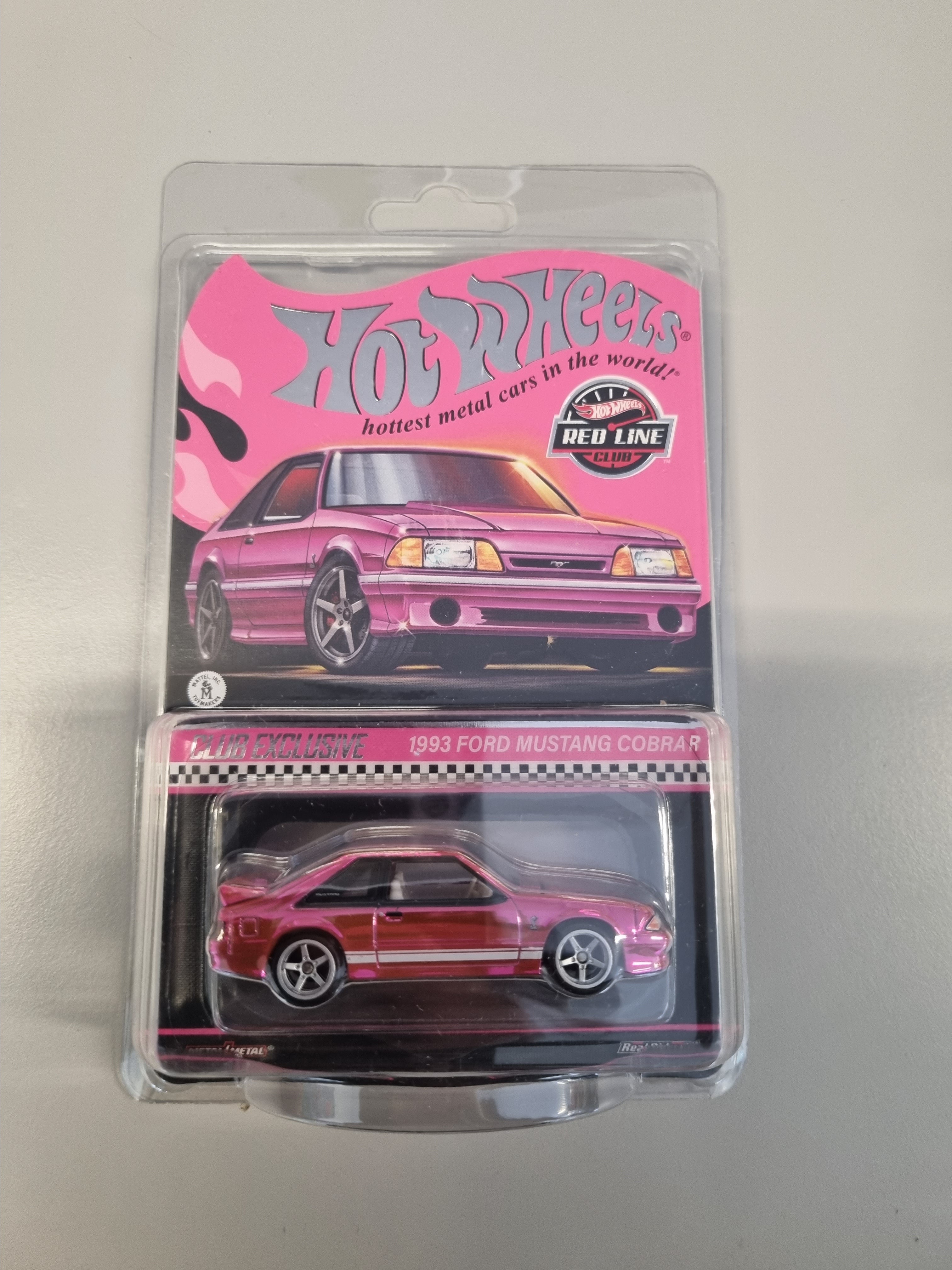 3x Hot Wheels RLC 2024 Mustang Cobra R