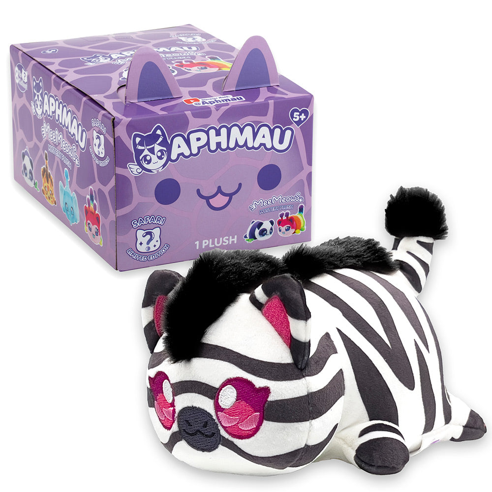 APHMAU MeeMeow Mystery Plush safari bamse 15cm