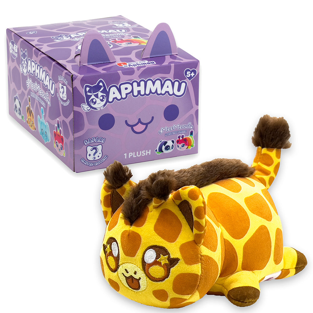 APHMAU MeeMeow Mystery Plush safari bamse 15cm