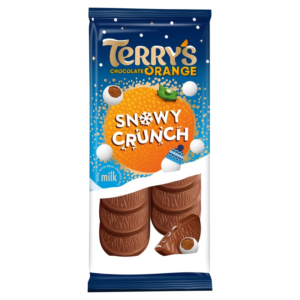 Terry's Chocolate Orange : Snowy Crunch Block (90g)