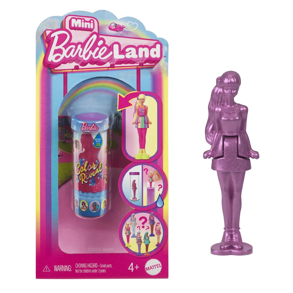 Mini BarbieLand mystery Dukke : Color Reveal