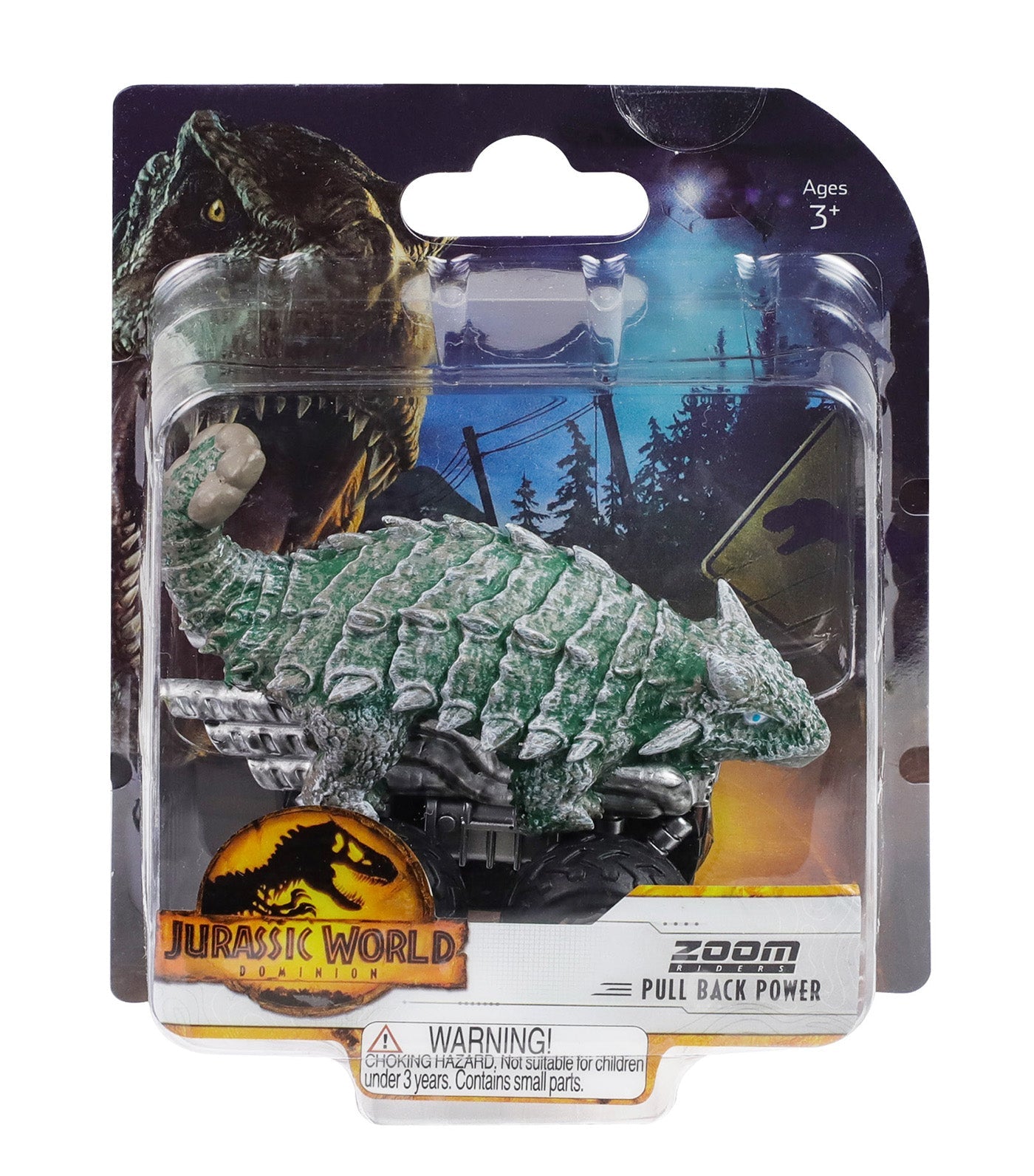 Zoom Pullback : Jurassic Park : Ankylosaurus