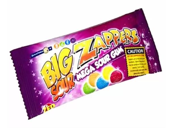 Big Zappers Sour Mega Gum