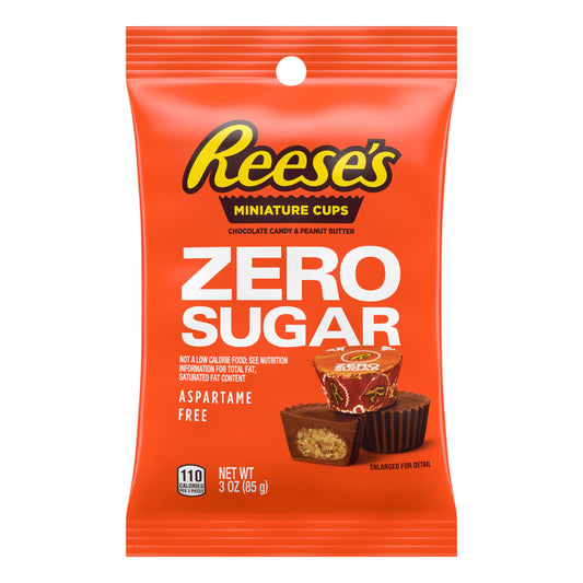 Reese's Zero Sugar Peanut Butter Cup Miniatures 85g