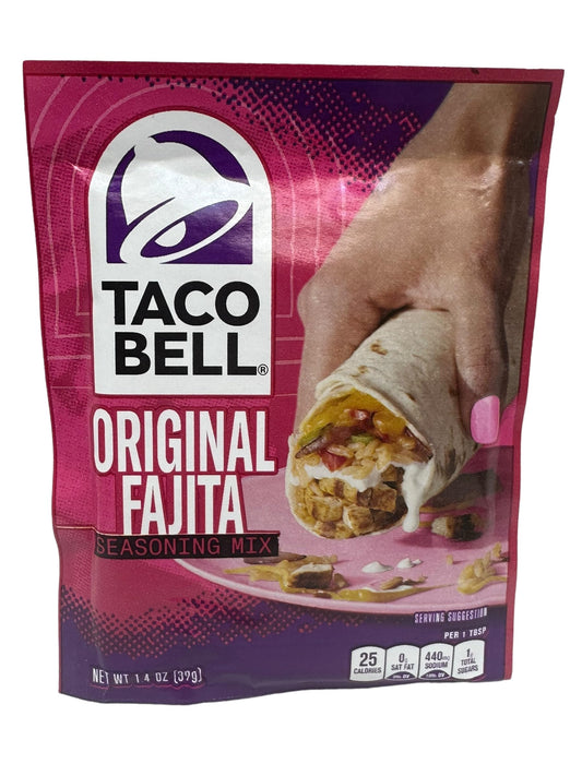 Taco Bell Original Fajita Seasoning mix 40g (dato)