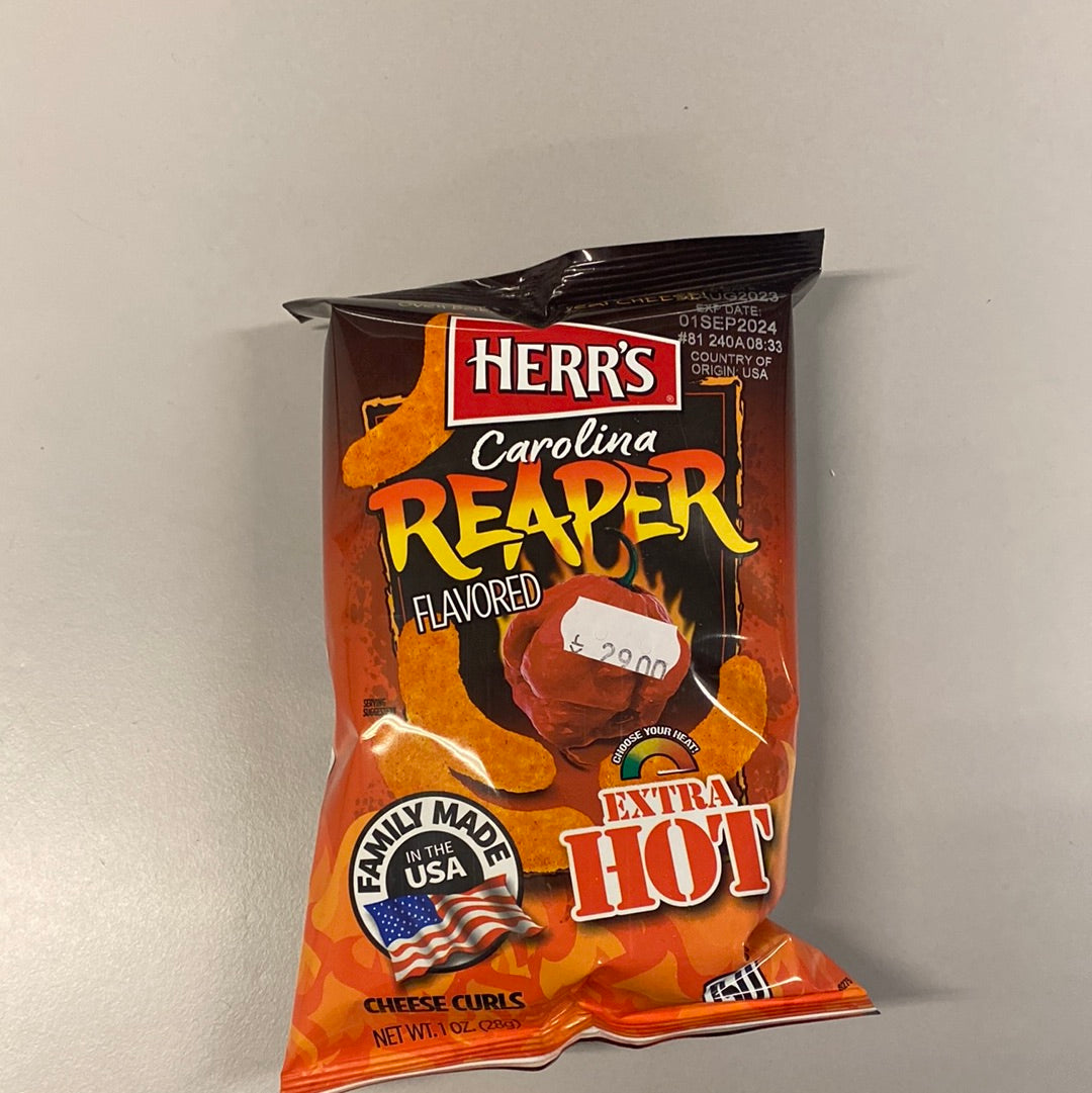 Herr’s Carolina Reaper Extra Hot