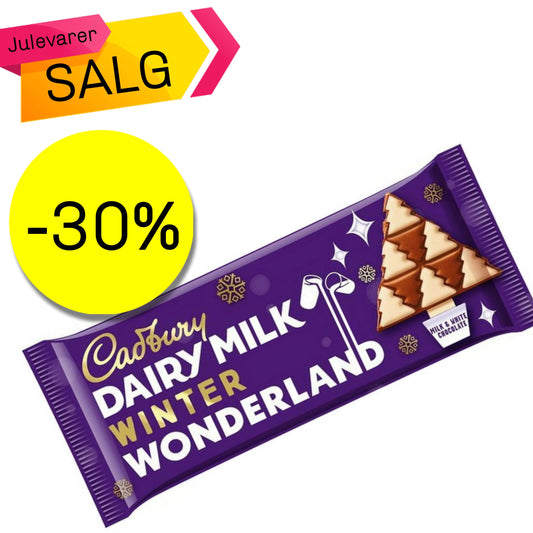 Cadbury Dairy Milk Winter Wonderland Sjokoladeplate (100g)