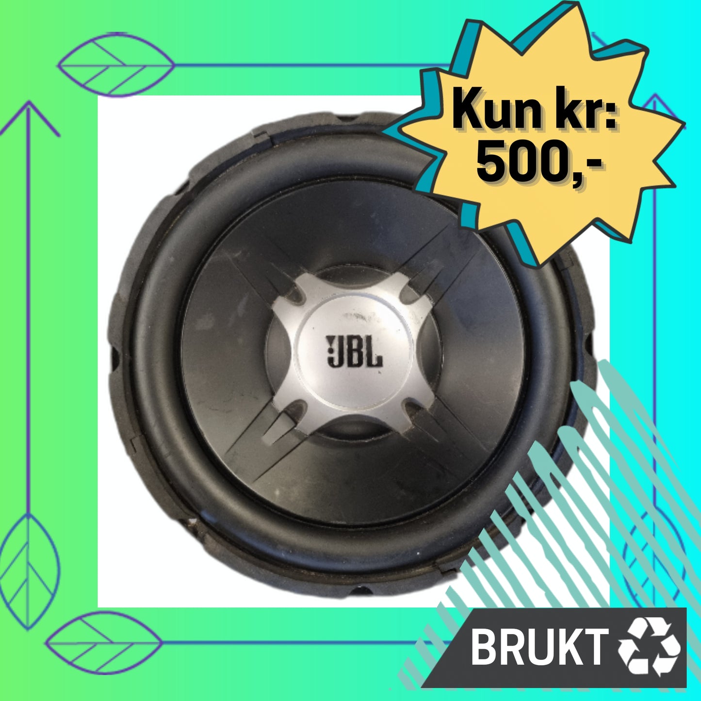 JBL GT Basspro 12" (brukt)