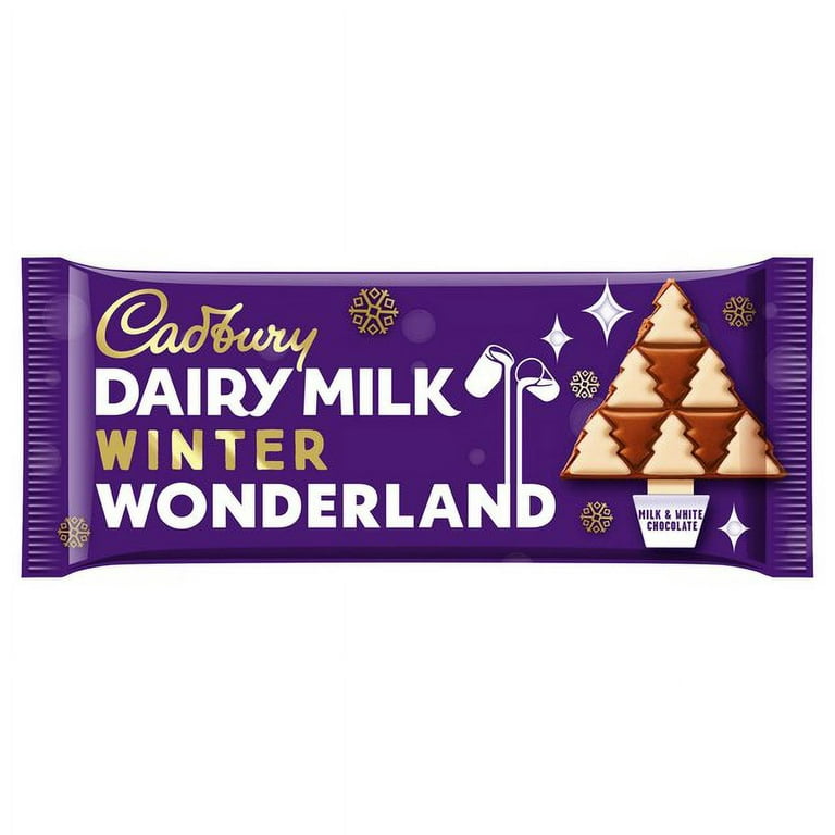 Cadbury Dairy Milk Winter Wonderland Sjokoladeplate (100g)