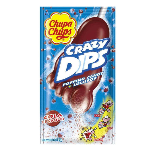 CHUPA CHUPS CRAZY DIPS COLA 14g