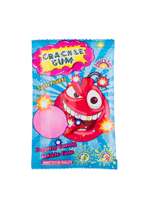 Sweet'n Fun Crackle Gum popping candy / tyggis