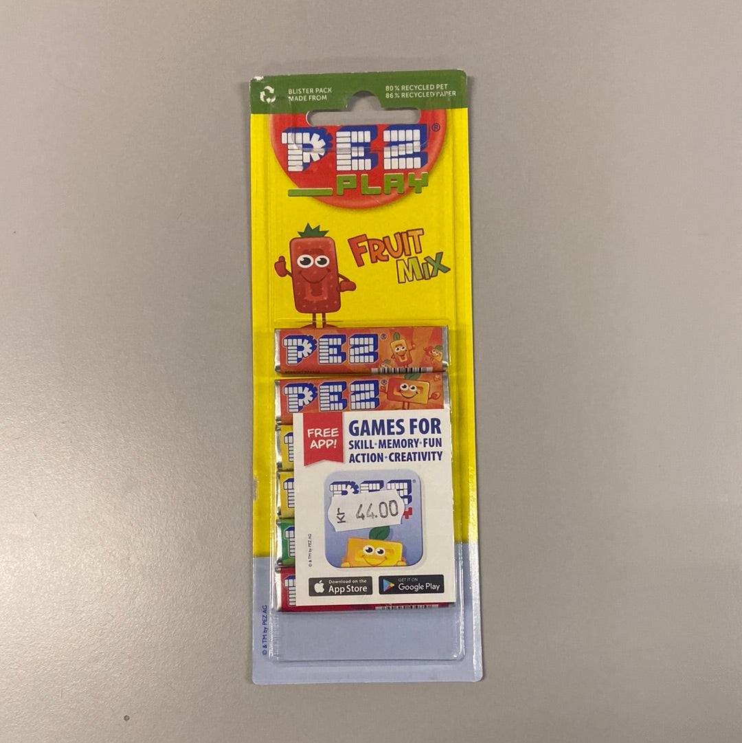 Pez Play Fruktmiks refills 6 pack