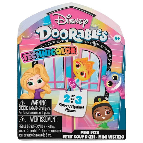 Disney Doorables Mini Peek Technicolor ( 2 - 3 samlefigurer pr pakke )