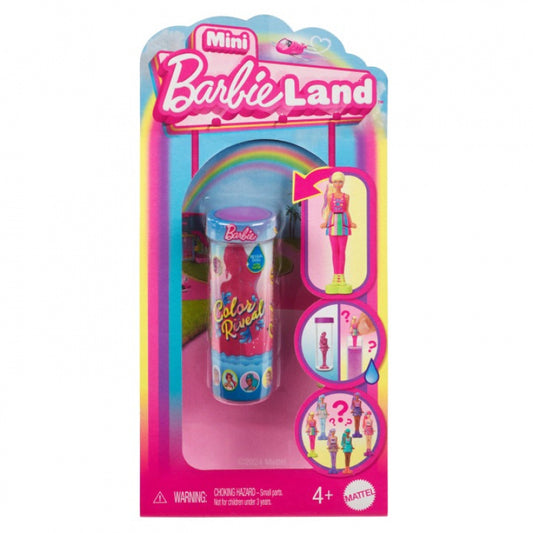 Mini BarbieLand mystery Dukke : Color Reveal