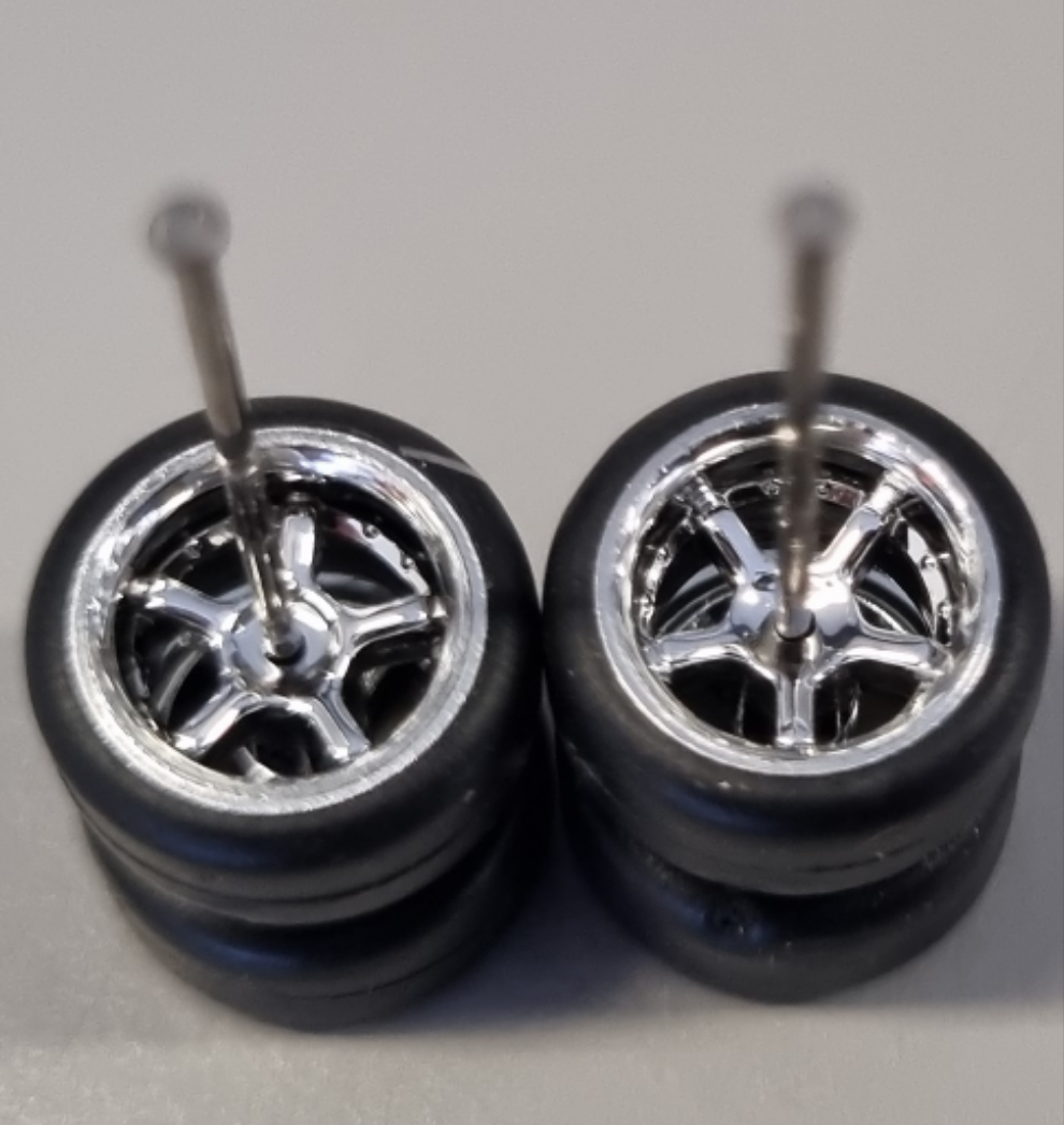 1/64 felger : Chrome 5 Spoke Felger