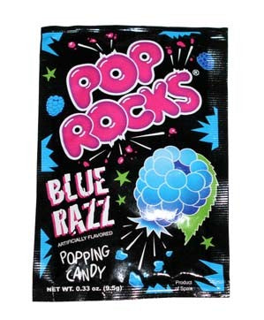 Pop Rocks : Blue Razz