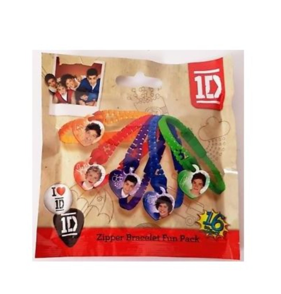 One direction zipper armbånd