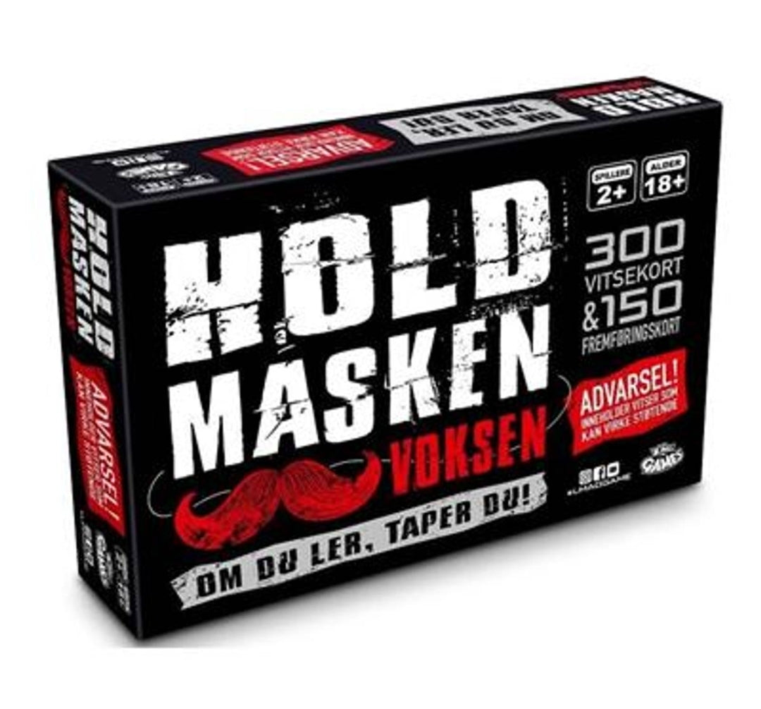 Brettspill : Hold Masken - Voksenversjon 18+