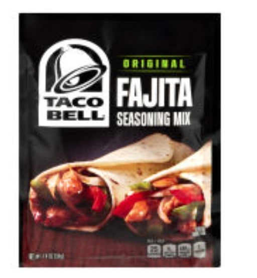 Taco Bell Original Fajita Seasoning mix 40g (dato)